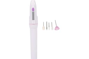Sunhotty Electric Nail Drill Kit Electric Nail Files with 5 Pieces Changeable Drills for Exfoliating Grinding Polishing Nail Removing Acrylic Nails Gel Nails