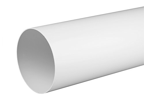 Preisvergleich Produktbild Lüftungsrohr Rundrohr Rundkanal Ø 125 , 1,0 m Abluft-Rohr Awenta