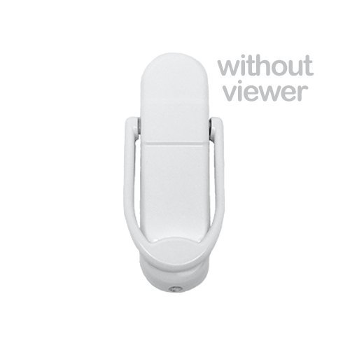 Preisvergleich Produktbild AVOCET AFFINITY Türklopfer Moderner Stil für alle Tür, weiß, Without Viewer