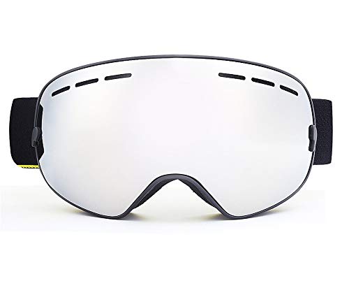 Preisvergleich Produktbild Doppelschicht-Objektiv Anti-Fog warme atmungsaktive windundurchlässige Sand-Proof Ski-Brille Outdoor-Bergsteigen Ski Ausrüstung C