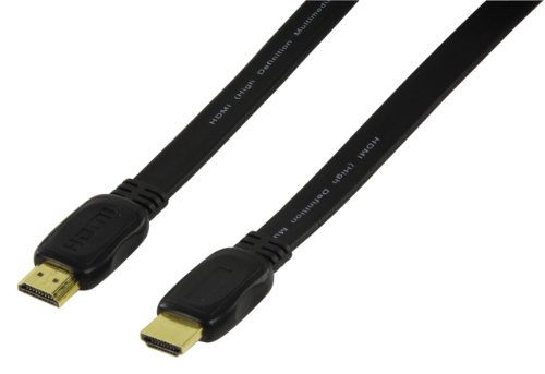 HQ HDMI-FlachKabel mit Ethernet Kanal 10 m