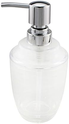 Thinkis Acrylic Countertop Lotion Dishwashing Liquid Soap Dispenser Pump Bottle Kitchen or Bathroom 12 OZ