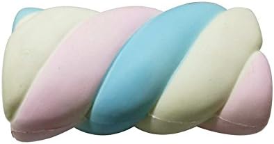 14.5cm Lovely cotton candy Looking Squishy Slow Rising Squeeze Toys Rainbow marshmallow Release pressure toy