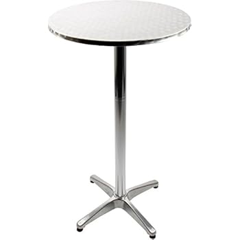 Amazon.de: 2in1 Stehtisch klappbar Bistrotisch Aluminium