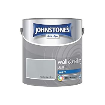 Johnstone's 307064 2.5 Litre Kitchen and Bathroom Emulsion Paint ...