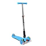 LEUCHTENDER FAHRSPASS! Kinder-Roller von Apollo für Kinder ab 3 Jahren (max. 50 kg). Mit bunten LED Wheels der absolute Hingucker!