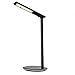 Produktbild Drahtlose Lade Schreibtischlampe LED Augenschutz Lampe Handy Schnellladung USB Port, Wireless-Ladegerät Multifunktionale Schlafzimmer Studie Tischlampe,Black