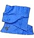 Produktbild YISAMA Schwimmer Handtuch, PVA Chamois, Cooling Towel,Cool Towel,Schnelltrocknende, Super Absorption, Erfrischung Stuch, Sport Handtuch Fuer Wassersport,Sport Outdoor,Fitness Blau Farbe