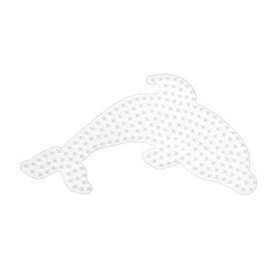 Hama - 300 - Loisir Créatif - Midi Plaque - Dauphin