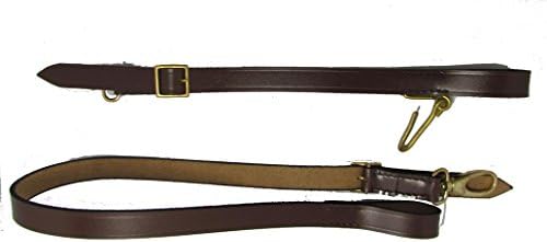 Uniform Store London Sword Slings Brown in Sam Brown Slide Over 2 inch Wide Belt Long Short R1186