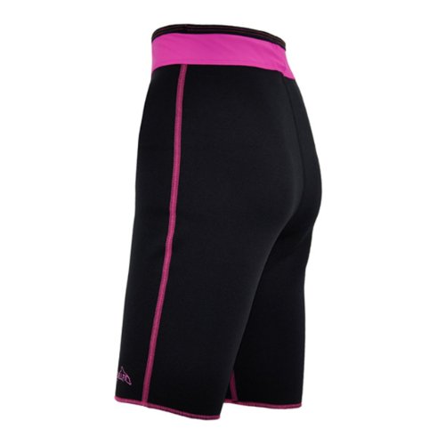 Damen kurze Radlerhose mit Wärme-Effekt (Schwitzhose) – aus Neopren mit Biokeramik Fasern, von Delfin Spa - 5