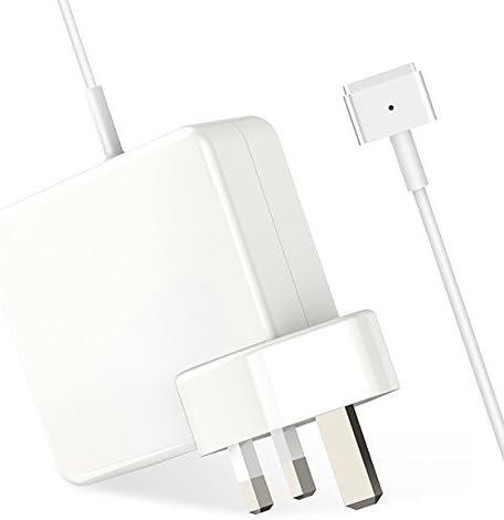 MacBook Pro / Air Charger 85W Power Adapter With MagSafe 2 (T) Style Connector - Works With 45W / 60W / &amp; 85W MacBooks -11/13/15, Retina Display - Compatible With Macbooks (LATE 2012) &amp; After