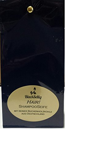 Handgemachte Haarseife aus Hessen mit deutscher.Buchenholzkohle aus der Ostalb - 3