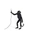 Produktbild Seletti Monkey Lamp Stehend Schwarz, Harz, 60 x 52,5 x 33 cm