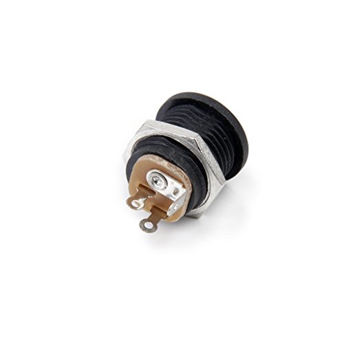 5,5 X 2,1 MM DC Buchse Schalttafeleinbau Macht Konnector Socket Panel Montage Macht mit Schraubverschluss - 5