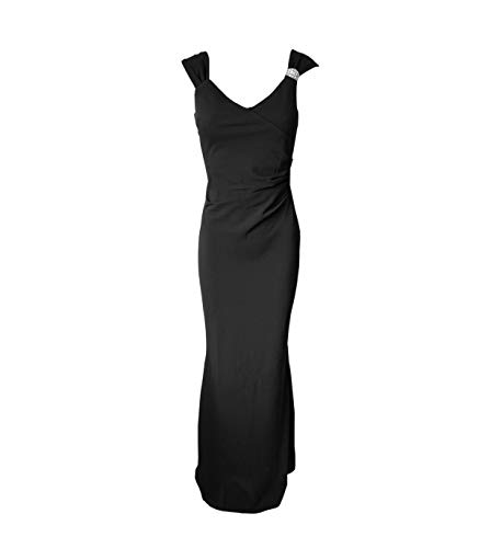 Preisvergleich Produktbild Goddess Göttin Schwarze Lange Kleid mit Kristall Armband