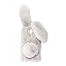 Produktbild SEBAS Home Nützliche Handyabdeckung Fell Kaninchen Fall für LG G7 ThinQ, stoßfestes Kaninchen warmes Fell Fuzzy Anti-Fall Fluffy Plüsch Telefon Hülle für LG G7 ThinQ (Color : Grey LG G7 ThinQ)