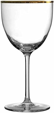 Gold Rim Nick & Nora Glass 17cl