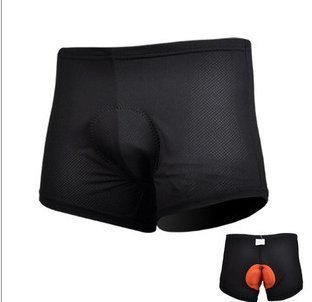 3D Gel gepolstert Coolmax Fahrrad Radfahren/Reiten kurze Hose Unterwäsche Shorts M-FS001 - 3