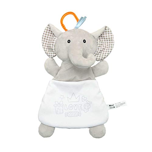 Preisvergleich Produktbild Baby Infant Weiche Beschwichtigen Handtuch Spielzeug Niedlichen Plüsch Puppe Candy Aufbewahrungstasche für Kinder Kleinkinder Schlaf Spielzeug Raumdekoration (Elefant)