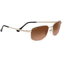 Bollé Palinuro Gafas de sol, Unisex adulto, Palinuro, Satin Soft Gold, Small/Medium