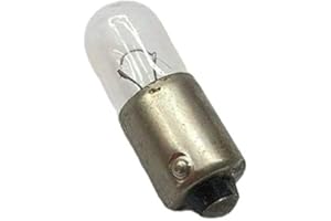 seba.ricambi Lampadina 6V 4W Luce Fanale Faro Posteriore per Ciclomotore Ciao Si Bravo Boxer Grillo Boss Luce Posizione Anteriore Vespa Vna Vnb Gs Luce Posizione Posteriore Vespa Pk 50 Pk 50S
