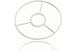 SMITS Round White Plasticized Cross Ring (15cm)