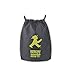 Produktbild AMPELMANN Sportbeutel Gymsack Turnbeutel "Mitläufer" dunkel grau 45 x 33 cm