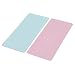 Produktbild Universal Schutzhülle wasserdicht waschbar Silikon Tastatur Cover für Dell HP – Blau + Pink