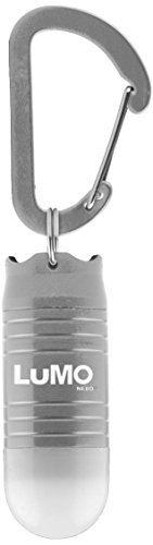 Pet-Dog-Collar-LUMO-Omindirectional-Clip-On-Light-Silver-Body-White-Light