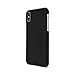 Price comparison product image Artwizz Rubber Clip Protective Cover for iPhone X - Light and Slim Design Black Shell for iPhone 10 - Robust Protective Case with Soft Grip - Designed in Berlin Germany