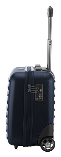 HAUPTSTADTKOFFER - Tegel - Pilotentrolley Hartschalenkoffer Koffer Handgep  ck Trolley Rollkoffer  TSA  38 cm  32 Liter  Dunkelblau