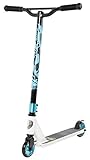 STAR-SCOOTER® Patinete Scooter Premium Freestyle ★ Relación calidad-precio inigualable ★ Versión 2016 ★ 100mm Edición Entrada ★ Blanco & Azul