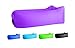 Produktbild Inflatable Lounger Portable Air Couch, Air Sofa Bag, Indoor or Outdoor Inflatable Chair, ideal Holiday Gift For Child, INFLATABLE Lounge for Camping Beach Park and Backyard, Violett