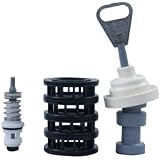 Fleck 5600 softener valve rebuild kit includes piston 60102-00 seals spacers 60125 brine valve 60032 by Fleck