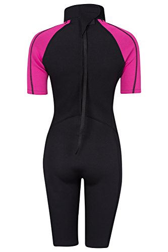 Mountain Warehouse Shorty Damen-Neoprenanzug Tauchanzug Wetsuit schmeichelhafte Passform Schwimm Bade Surf Wasser Strand Wassersport Urlaub Tauchen Schnorcheln - 4
