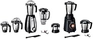 Bosch Appliances TrueMixx Pro Mixer Grinder, 750W, 4 Jars (Black)