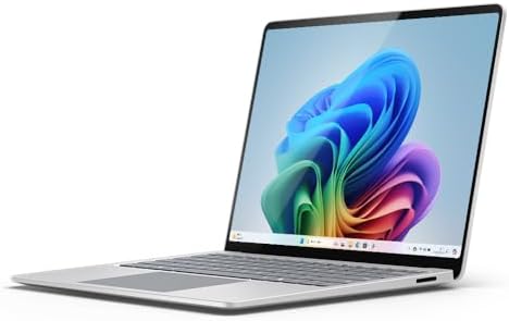 Microsoft Surface Laptop | Copilot+ PC | 15” Touchscreen | Snapdragon® X Elite | 16GB RAM | 256GB SSD | Ultimo modello, 7a edizione | Platino