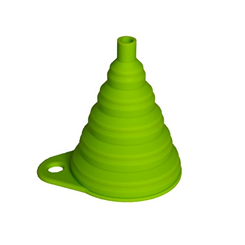 Home Optimal Silikon Falttrichter, 8cm Durchmesser. Trichter perfekt für die Küche und Heimwerken - 4