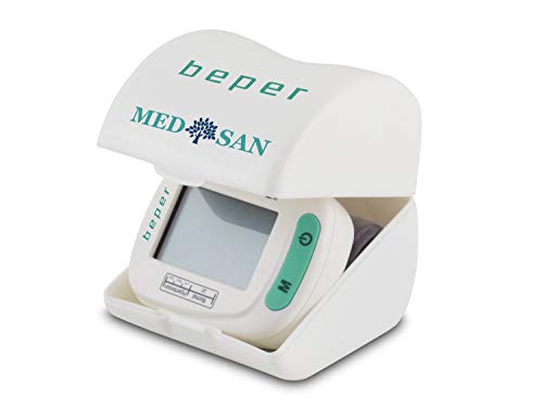 Beper 40.121 Handgelenk Blutdruckmessgerät Blutdruckmesser mit 120 Speicherplätzen