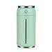Produktbild LanXi® Luftbefeuchter Ultraschall,Humidifiers Luftbefeuchter Baby 250ml Raumbefeuchter Testsieger Mini Tragbare USB Luftbefeuchtung für Haus Auto Reise Büro Tisch Schlafzimmer Kinderzimmer (Grün)