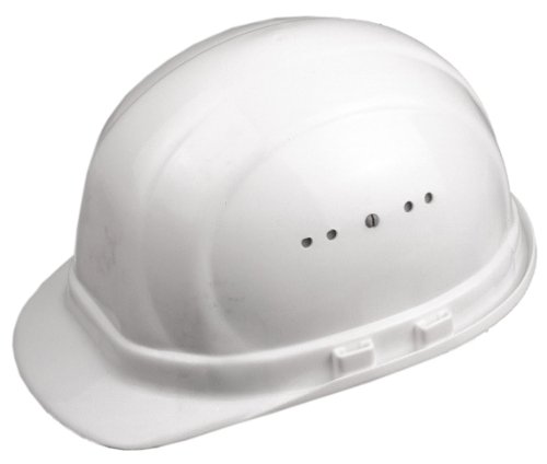Connex COX938780 Schutzhelm mit Belüftung, weiß