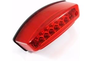 BHYSHOP Moto LED freno stop coda corsa luce per Dirt Bike Offroad Dual Sport UTV ATV Quad Runner Custom Ducati Monster 400 600 620 695 750 800 900 1000