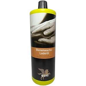 B & E Bienenwachs Lederöl, 1000 ml