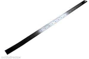 VEWERK by BERGEN 24" 600mm Long Stainless Steel Ruler B2723
