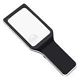precio lupa baja vision LIGERO Y MANGO ERGONÓMICO: solo pesa 7 onzas, y el mango de esta lupa LED está diseñado ergonómicamente para sujetar / sostener para la mayoría de las manos, lo que lo hace ideal para cualquier persona que adore leer durante un período de tiempo más prolongado.