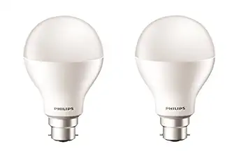 PHILIPS B22 15-Watt LED Bulb (Cool Day Light, Pack of 2)