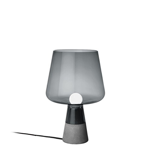 Preisvergleich Produktbild Iittala Leimu Lampe, Glas mundgeblasen, E14, grigio