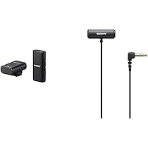 Sony ECM-W2BT Drahtloses Mikrofon mit Bluetooth-Verbindung 