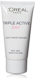 L'Oreal Paris Dermo Expertise Triple Active Light Moisturiser Dry/ Sensitive 50ml